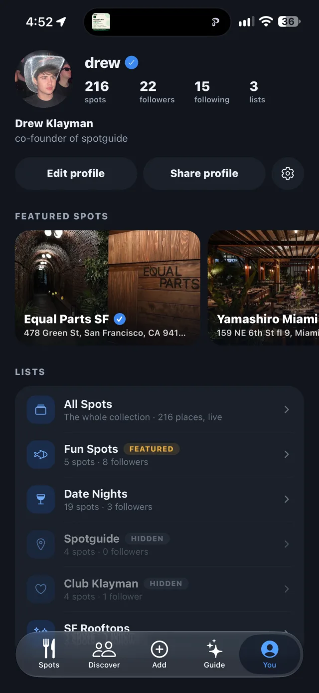 Lists: Your taste, shareable.